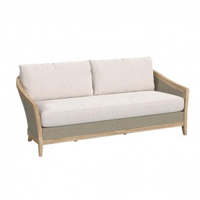 Sunset West Cambria Sofa in Canvas Canvas w/ Self Welt Side