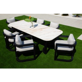 Sunset West Malibu 96" Dining Table - Lifestyle 3