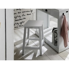 Nova Solo Halifax Stool - White  - Lifestyle