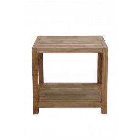Anderson Teak Glenmore 22" Side Table w/ 1-Tier