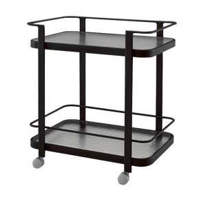 Woodard Et Cetera Aluminum Occasional Tea Cart