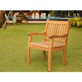 Tortuga Outdoor Jakarta Arm Chair Outview