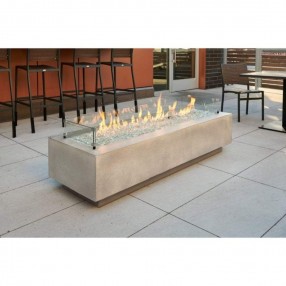  Outdoor Greatroom Company Natural Grey Cove 72" Linear - Lifestyle