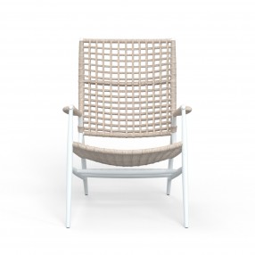 Sunset West Bahia Highback Accent Chair - Front Angle