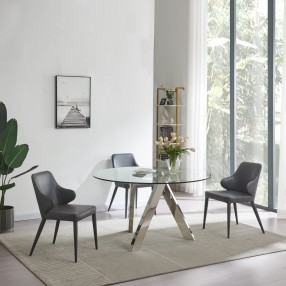 J&M Furniture MC Tower Round Table 