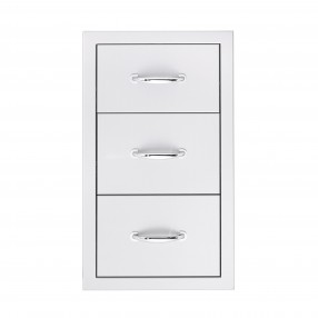 Summerset Grills 17" Triple Drawer - Front
