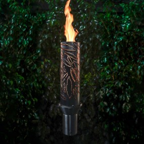 The Outdoor Plus Tropical Torch - Stainless Steel