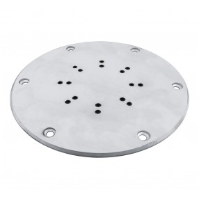 20" Base Plate - For Bolt-Down Umbrellas - Silver Mist