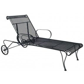 Woodard Et Cetera Universal Adjustable Chaise Lounge