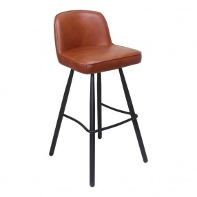 Moe's Home Collection Eisley Barstool - Brown - Perspective