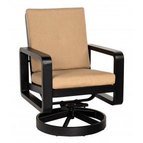 Woodard Vale Swivel Rocking Dining Armchair