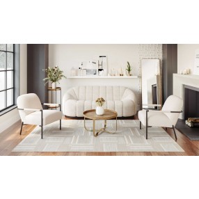 Vannes Coffee Table Brass - Lifestyle 1