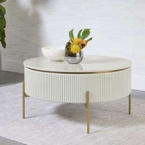 Sunpan Paloma Lift Top Coffee Table - Lifestyle