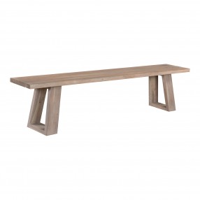 Moe's Home Collection Tanya Bench - Front Side Angle