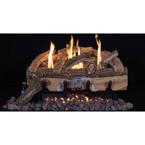 24" Vent Free Split Oak 10 Pc Set- Logs Only