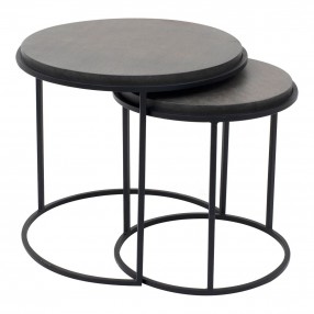 Moe's Home Collection Roost Nesting Tables - Set of 2 - Front Angle