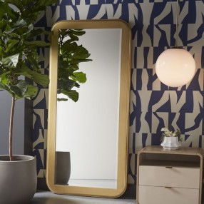 Sunpan Topanga Floor Mirror - Lifestyle