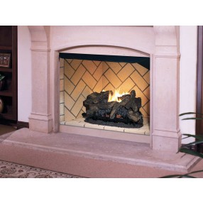 Superior Fireplaces 36" Vent Free Masonry Firebox - Lifestyle 2