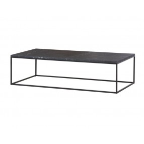 Onix Rectangular Coffee Table Black - Angled View