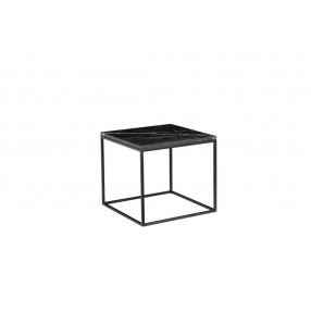 Onix 19" Square End Table Black