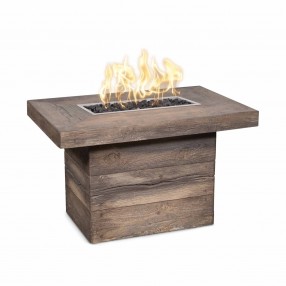 he Outdoor Plus 36" Alberta Fire Pit Wood Grain Concrete