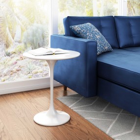 Wilco Side Table in White - Lifestyle