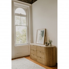 Moe's Home Collection Calmness Abstract Print - Lifestyle