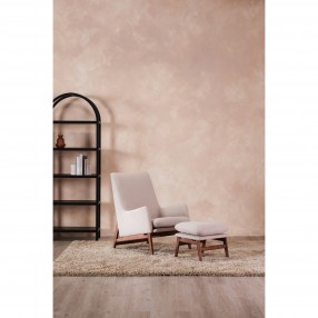 Moe's Home Collection Asta Ottoman - Sand - Lifestyle