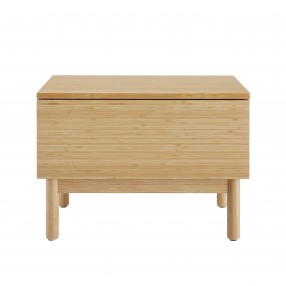 Greenington Monterey 1 Drawer Nightstand, Wheat - Front Angle