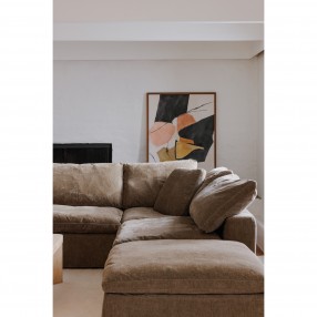 Moe's Home Collection Terra Ottoman, Desert Sage - Lifestyle