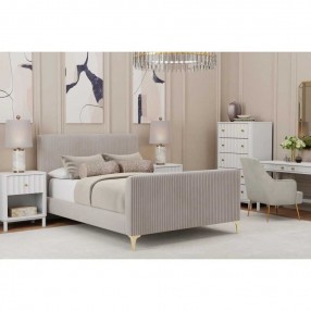 Zaldy Full Size Platform Bed - Lifestyle