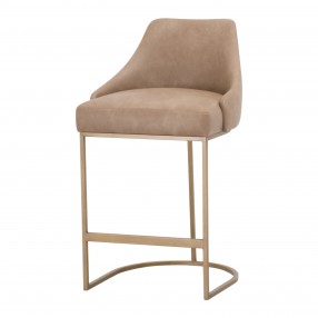 Essentials For Living Parissa Counter Stool - Set of Two - Front Side Angle