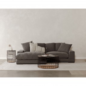 Moe's Home Collection PLUNGE SECTIONAL ANTHRACITE - Lifestyle