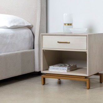 Sunpan Valencia Nighstand - Lifestyle