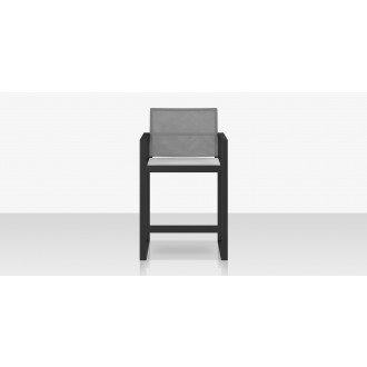 Source Furniture Iconic Aluminum Sling XL Bar Arm Chair 