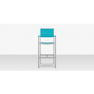 Source Furniture Napa Easton Aluminum Bar Arm Chair