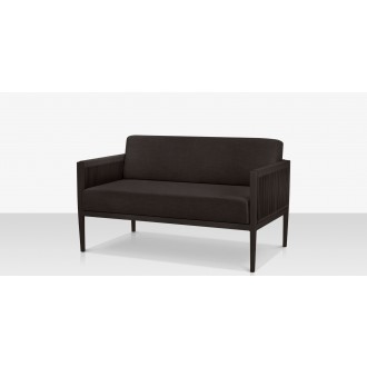 Source Furniture Skye Loveseat Black