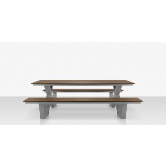 Source Furniture Vienna Rectangular Picnic Table