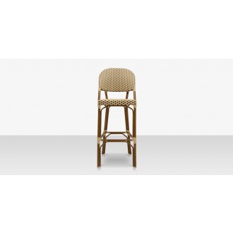 Source Furniture Paris Aluminum Stackable Bar Side Chair 