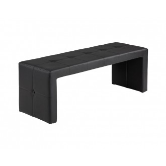 SUNPAN Lester Bench - Black, Frontview 2