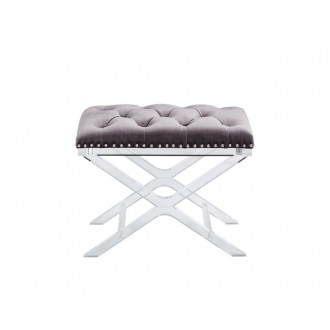 SUNPAN Allura Bench - Light Grey, Frontview