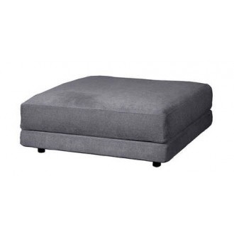 Cane-Line Scale Pouf Dark Grey