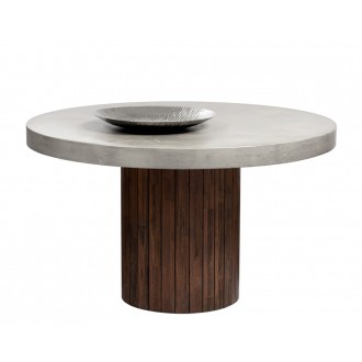 Sunpan Duomo Dining Table - 51.5" - With Decor