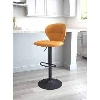 Zuo Modern Salem Barstool in Yellow - Lifestyle
