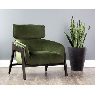 Maximus Lounge Chair - Moss Green - Lifestyle