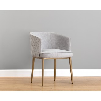 Cornella Dining Armchair - Polo Club Stone - Lifestyle