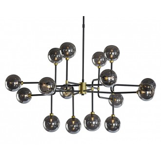 Deimos Chandelier - Large - Smoke Grey - Front