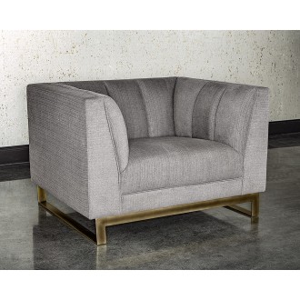 Parker Armchair - Zenith Soft Grey - Lifestyle