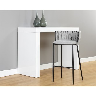 Sarai Barstool - Belfast Heather Grey - Lifestyle