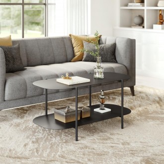 Zuo Modern Pullman Coffee Table Black - Lifestyle